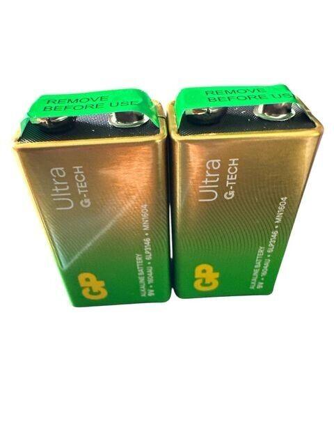 2 x 9 volt battery GP Ultra G-tech - BESTA